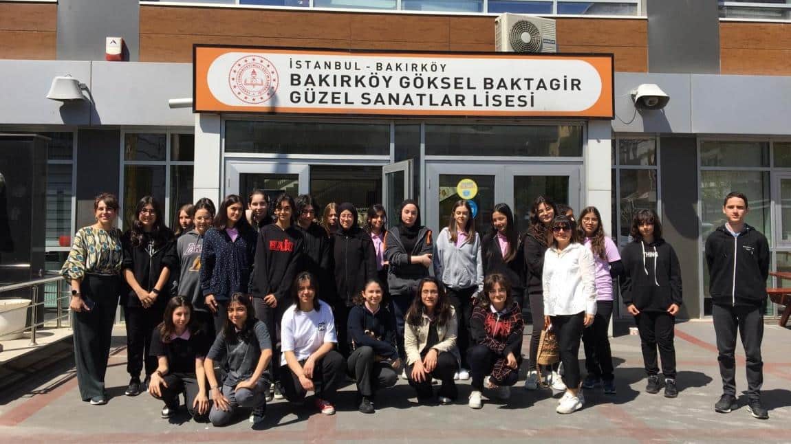 7.ve 8. Sınıf Öğrencilerimizle Bakirköy Göksel Baktagir Güzel Sanatlar Lisesine Üst Öğrenim Kurumlarını tanıma amaçlı gezi yapılmıştır